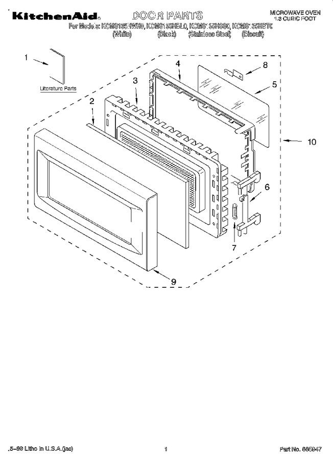 Diagram for KCMS135HBL0