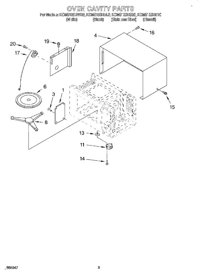 Diagram for KCMS135HBT0