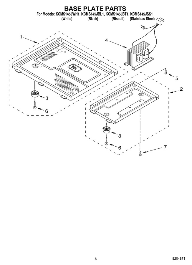 Diagram for KCMS145JWH1