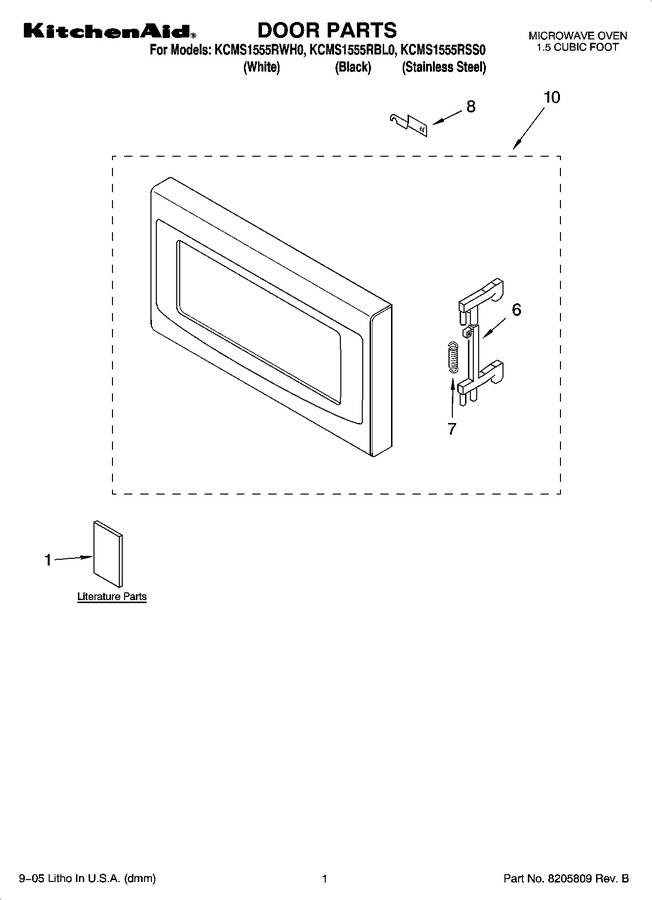 Diagram for KCMS1555RSS0