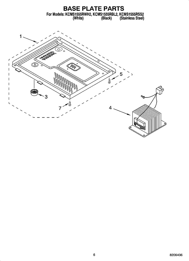 Diagram for KCMS1555RBL2