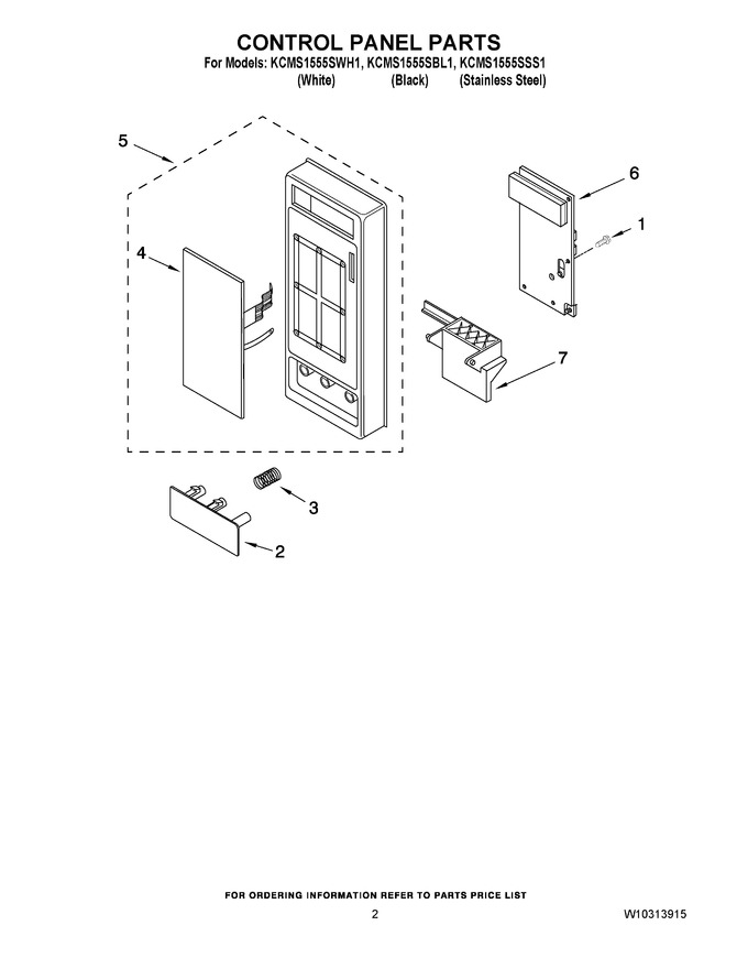 Diagram for KCMS1555SSS1