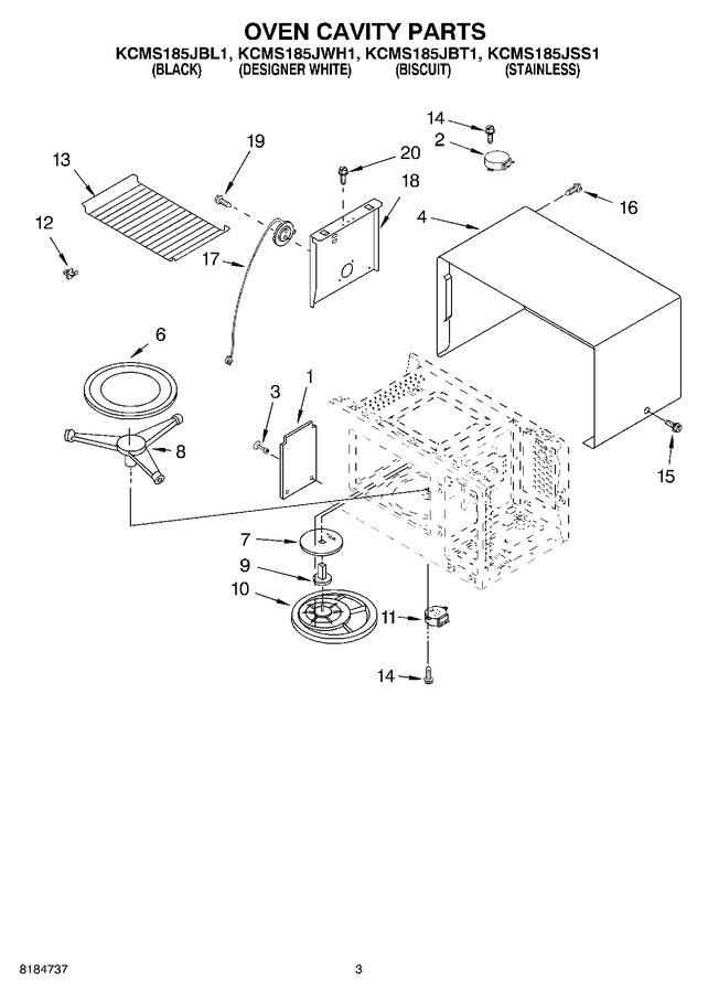 Diagram for KCMS185JBL1