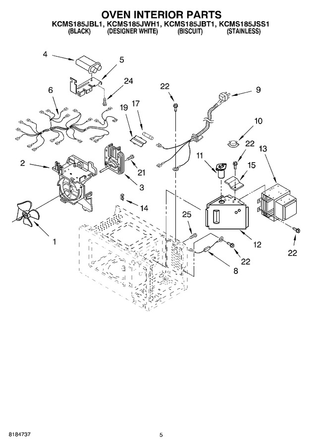 Diagram for KCMS185JBT1