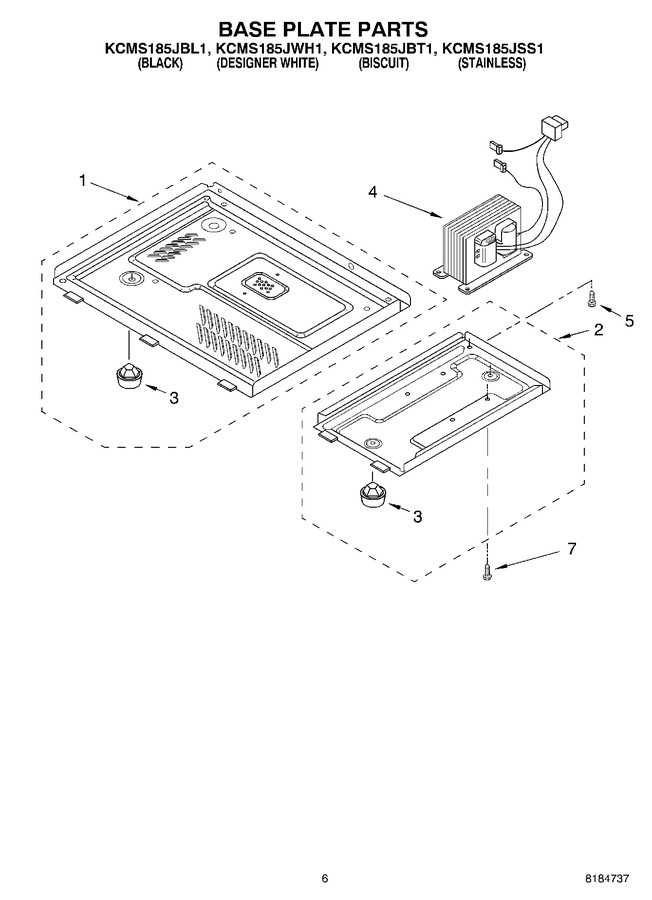 Diagram for KCMS185JSS1