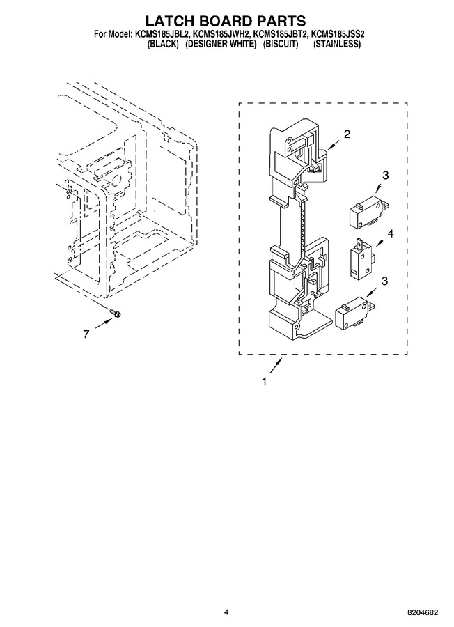 Diagram for KCMS185JWH2