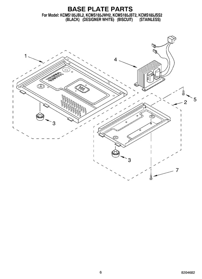 Diagram for KCMS185JBT2