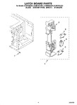 Diagram for 04 - Latch Board Parts