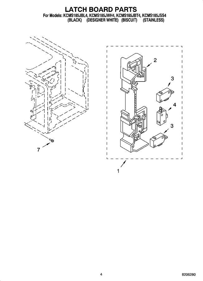 Diagram for KCMS185JBL4