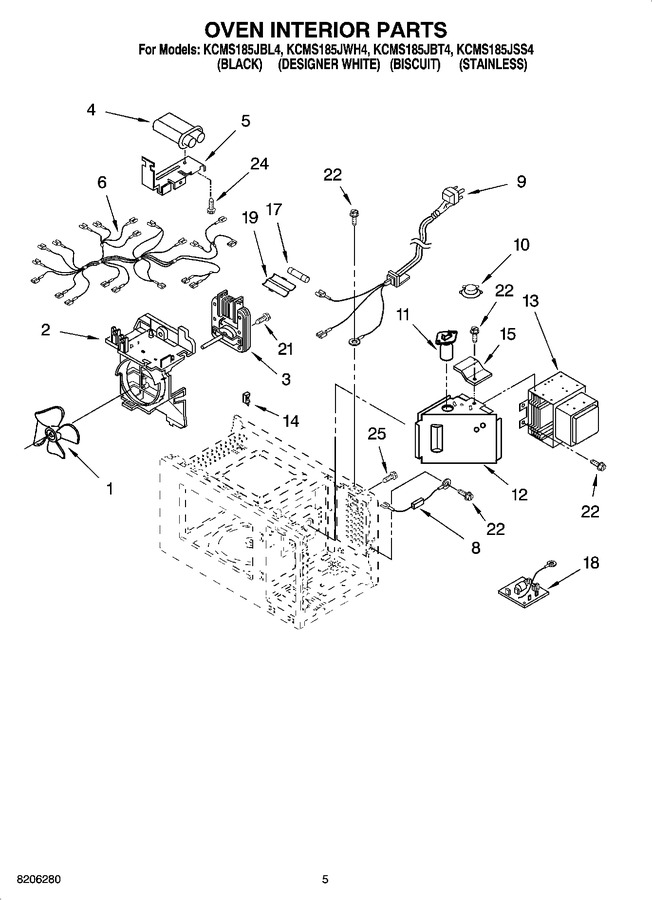 Diagram for KCMS185JBT4