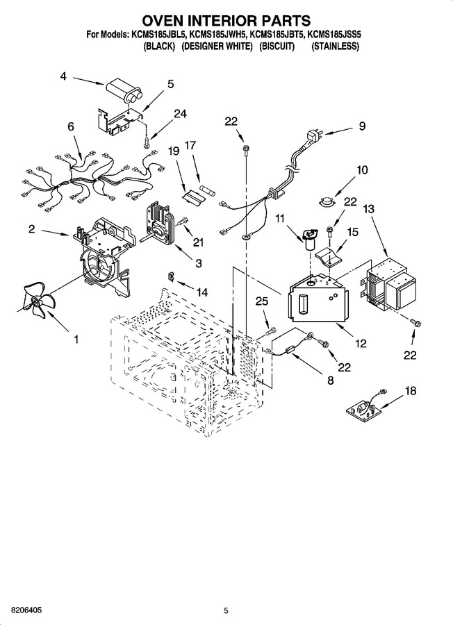 Diagram for KCMS185JBT5