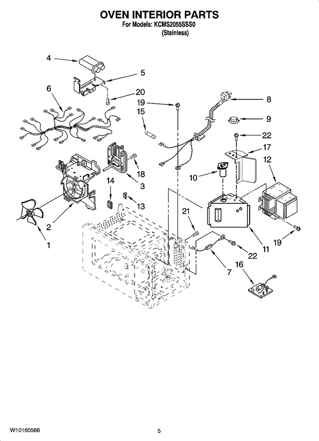 Diagram for KCMS2055SSS0