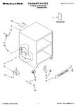 Diagram for 01 - Cabinet Parts