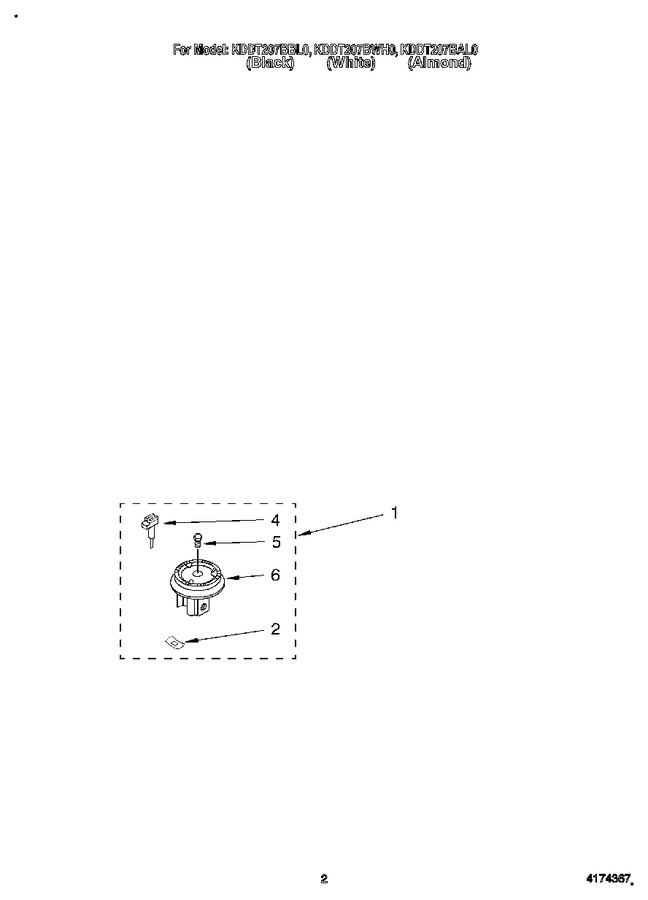 Diagram for KDDT207BWH0