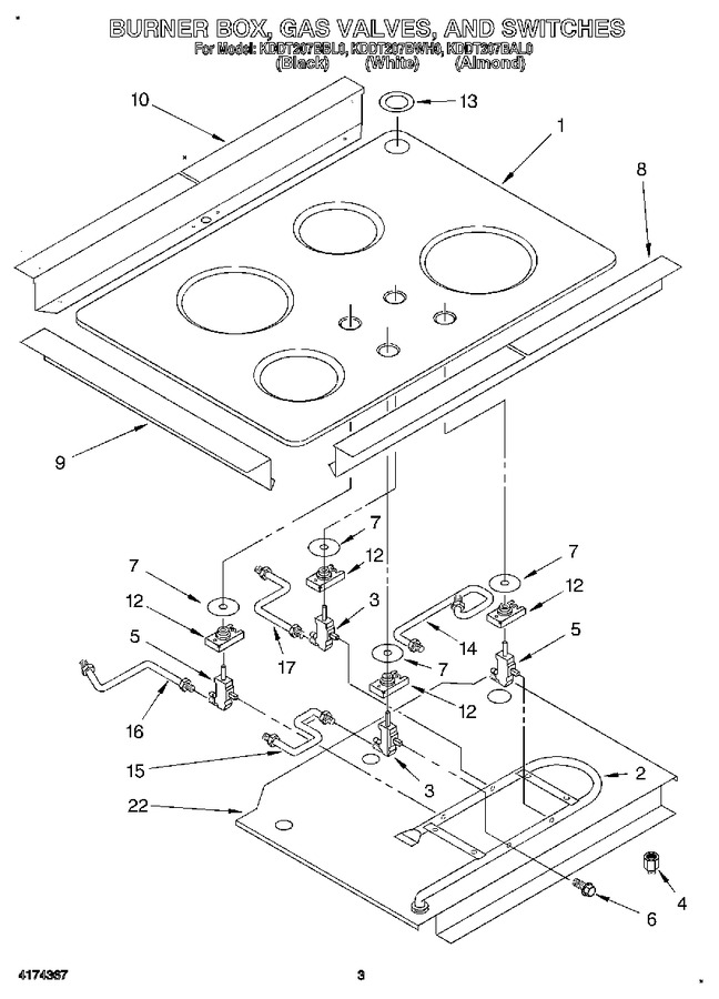 Diagram for KDDT207BWH0