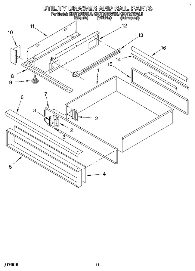 Diagram for KDDT207BBL8