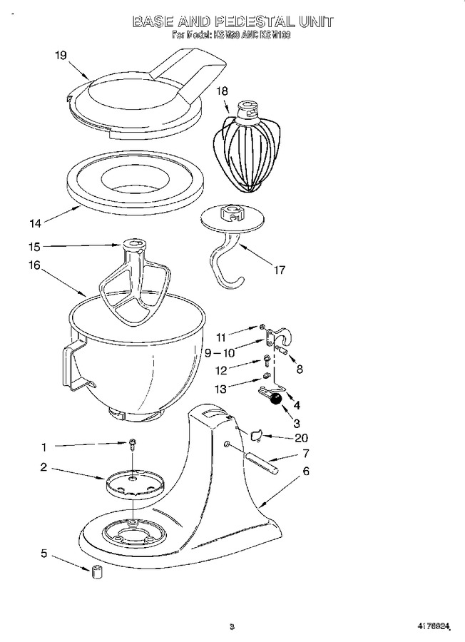 Diagram for KSM103RB