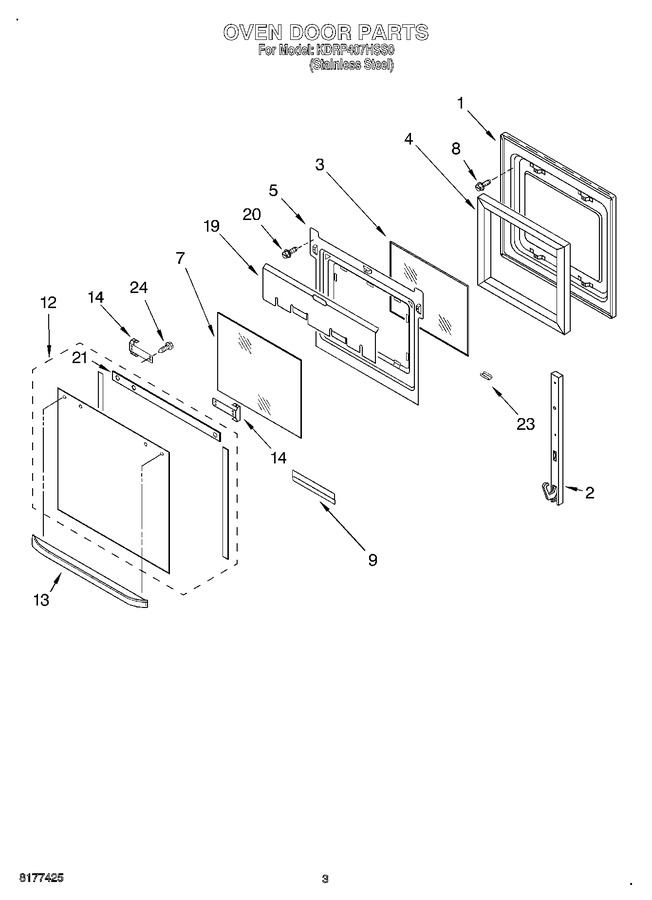 Diagram for KDRP407HSS0