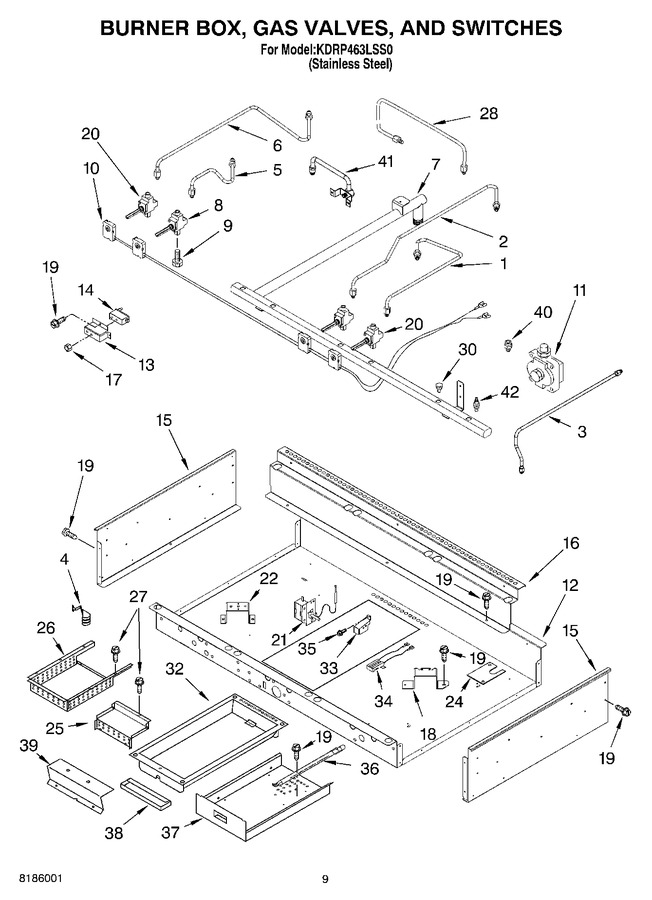 Diagram for KDRP463LSS0