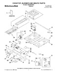 Diagram for 01 - Cooktop, Burner And Grate Parts