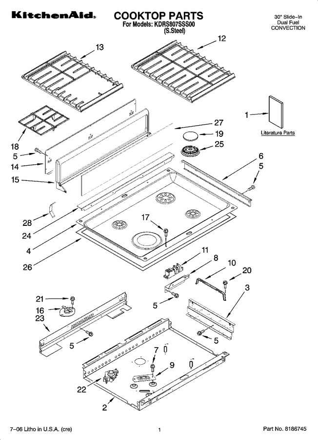 Diagram for KDRS807SSS00