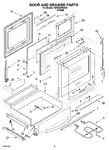 Diagram for 03 - Door And Drawer Parts