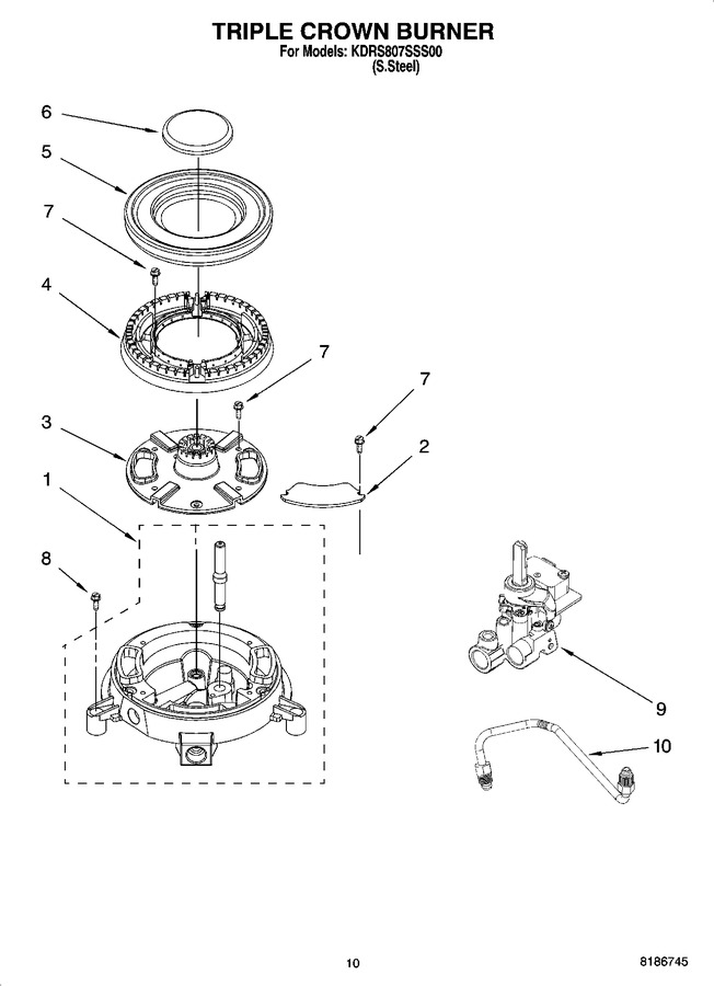 Diagram for KDRS807SSS00