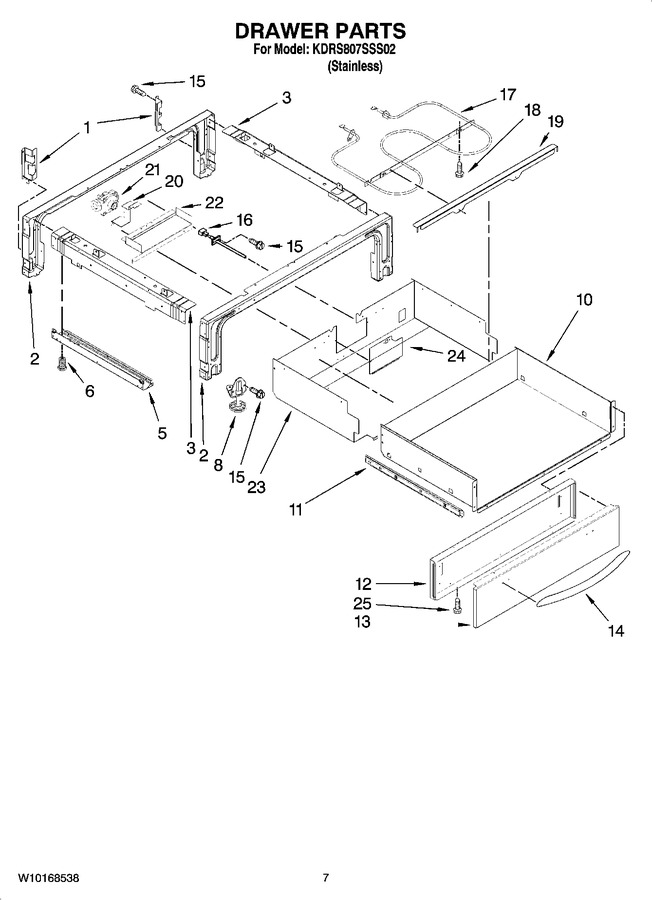 Diagram for KDRS807SSS02