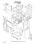 Diagram for 02 - Oven Parts