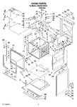 Diagram for 02 - Oven Parts