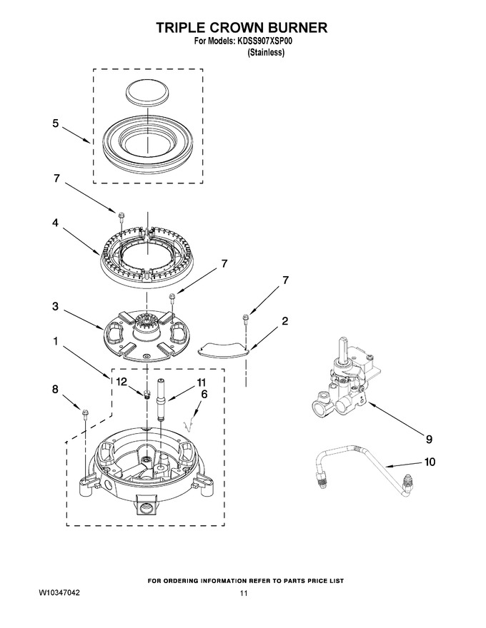 Diagram for KDSS907XSP00