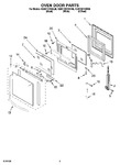 Diagram for 04 - Oven Door Parts