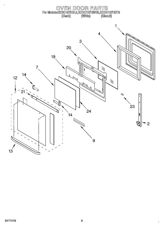 Diagram for KEBC107HBT0