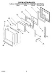 Diagram for 02 - Oven Door Parts