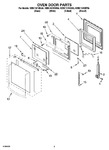 Diagram for 04 - Oven Door Parts