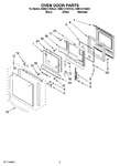 Diagram for 04 - Oven Door Parts