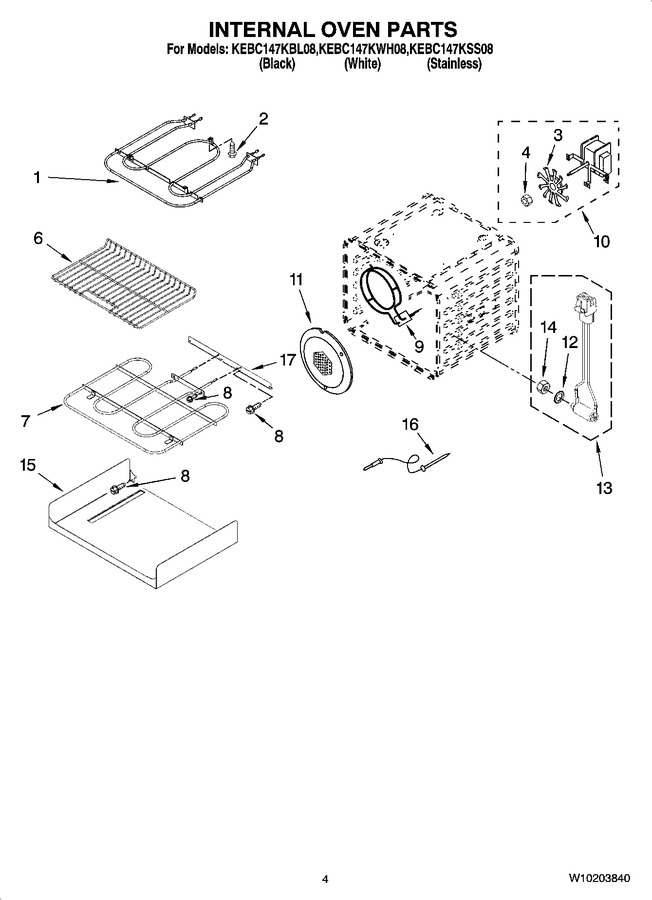 Diagram for KEBC147KWH08