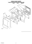 Diagram for 04 - Oven Door Parts