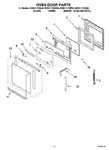 Diagram for 03 - Oven Door Parts