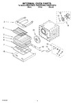 Diagram for 04 - Internal Oven Parts