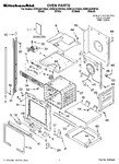 Diagram for 01 - Oven Parts