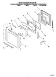 Diagram for 03 - Oven Door Parts