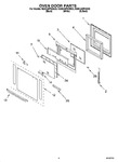 Diagram for 03 - Oven Door Parts