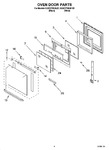 Diagram for 03 - Oven Door Parts