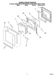 Diagram for 03 - Oven Door Parts