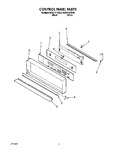 Diagram for 02 - Control Panel, Lit/optional