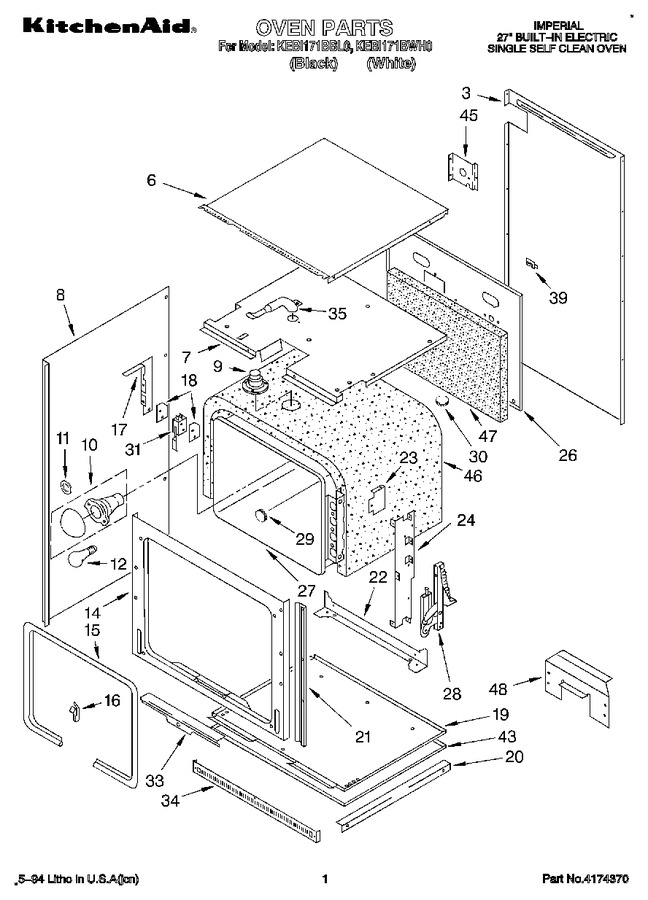 Diagram for KEBI171BWH0