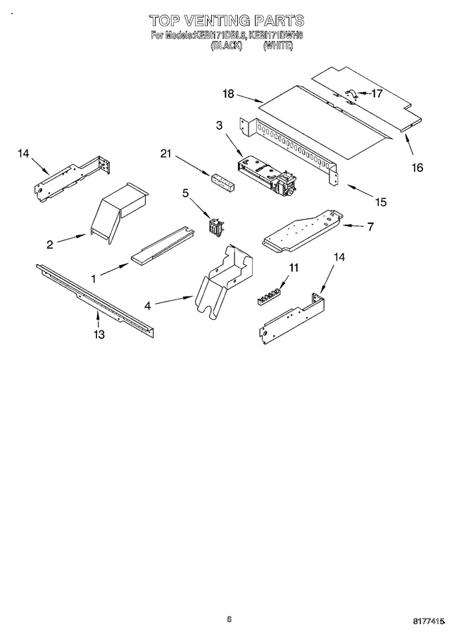 Diagram for KEBI171DWH8