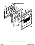 Diagram for 06 - Upper Oven Door