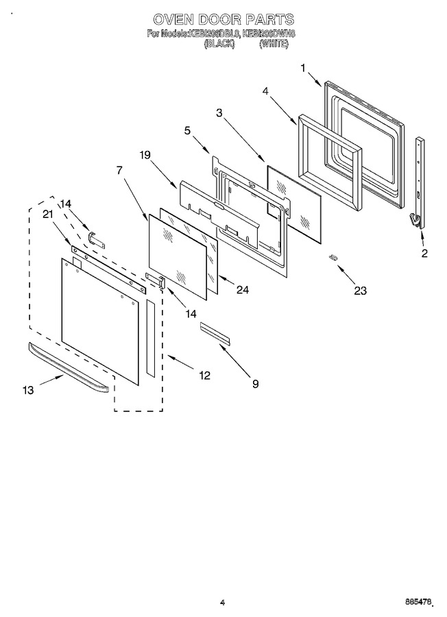 Diagram for KEBI206DBL8